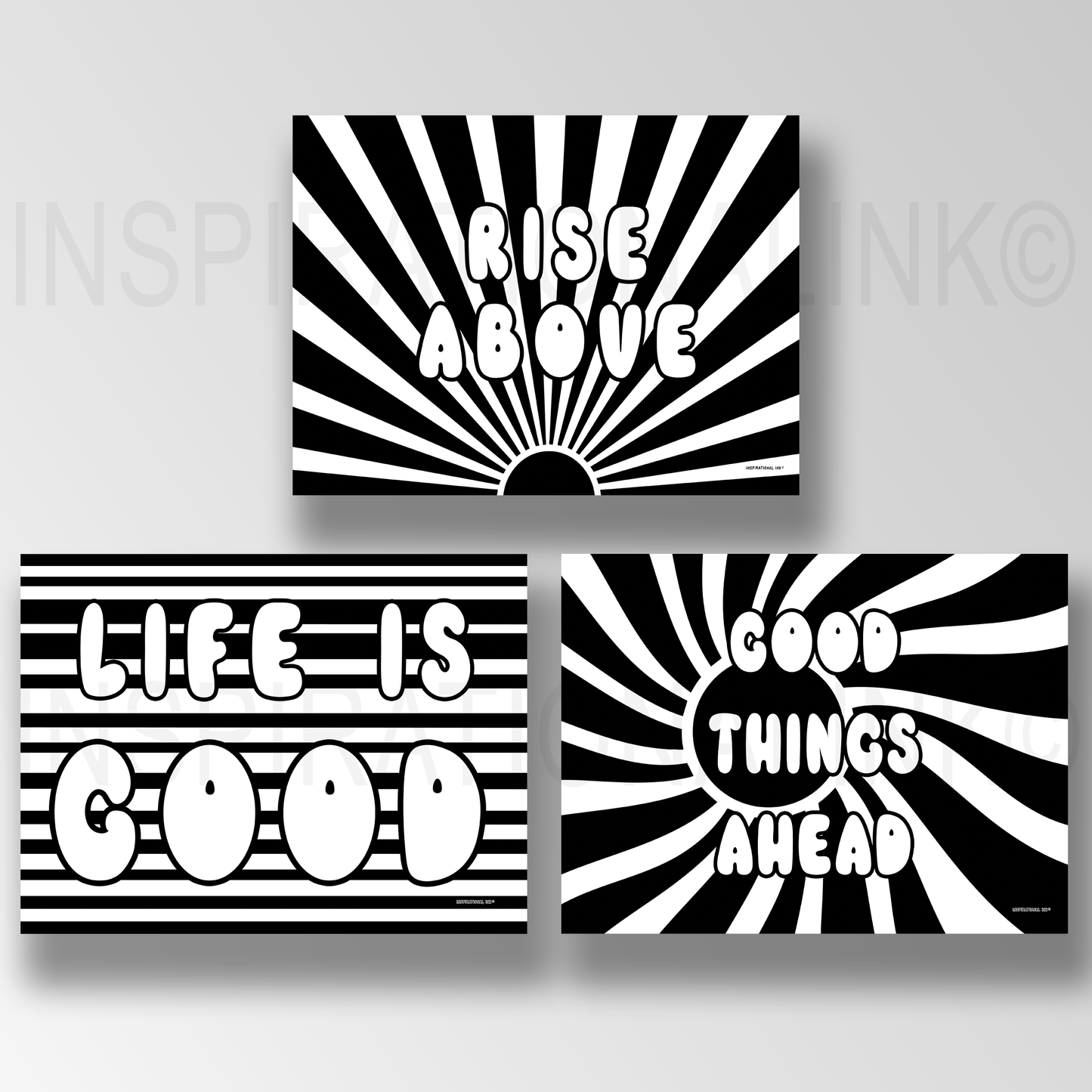 Black & White 2 - Wall Art Bundle (Digital 3 Pack)