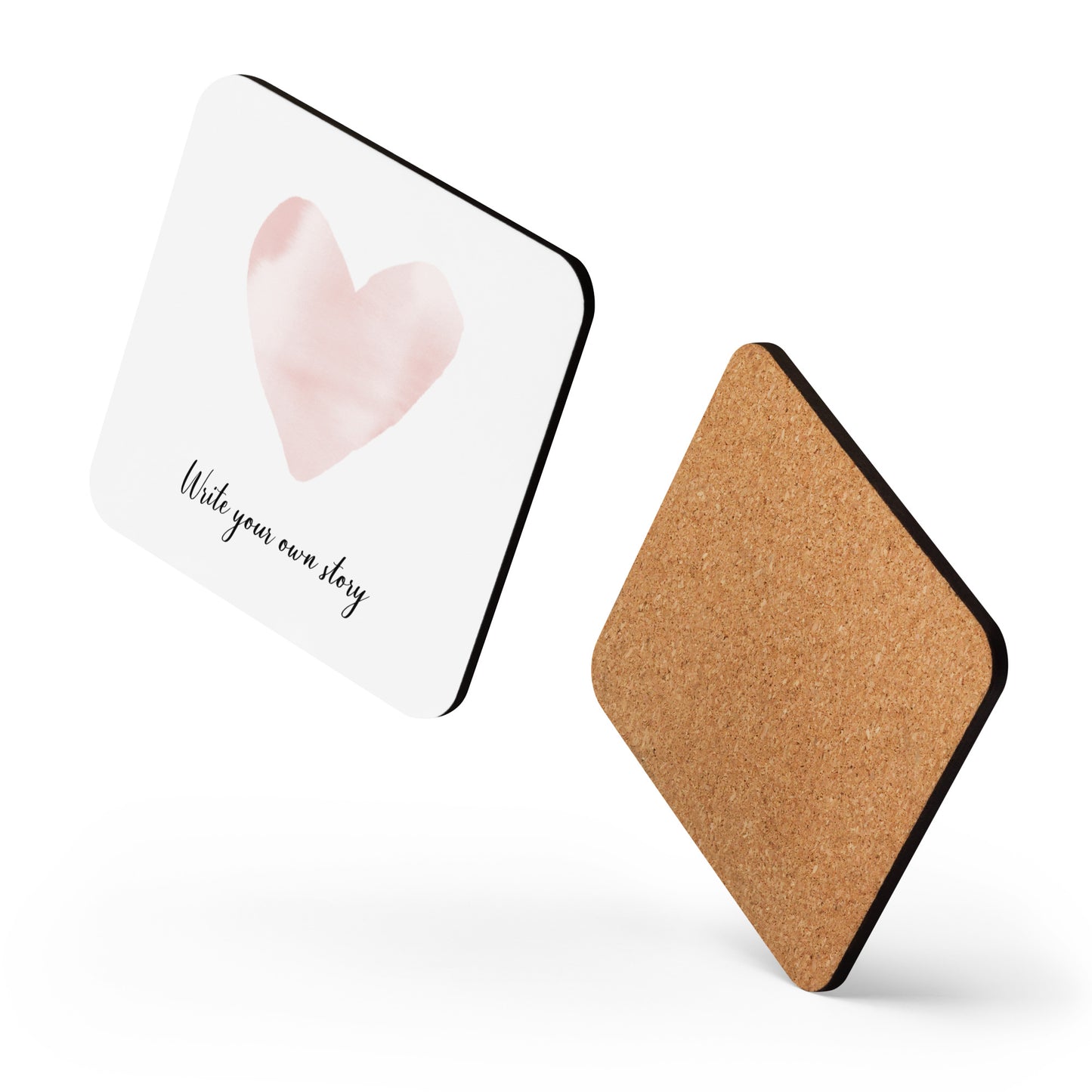 Coaster - Write your own story - Pink Champagne