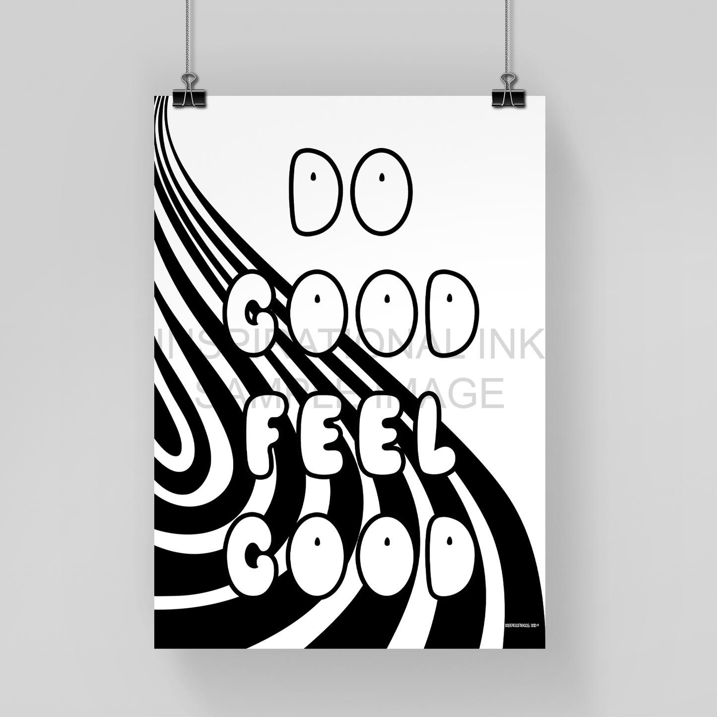 Do Good Feel Good - Black & White