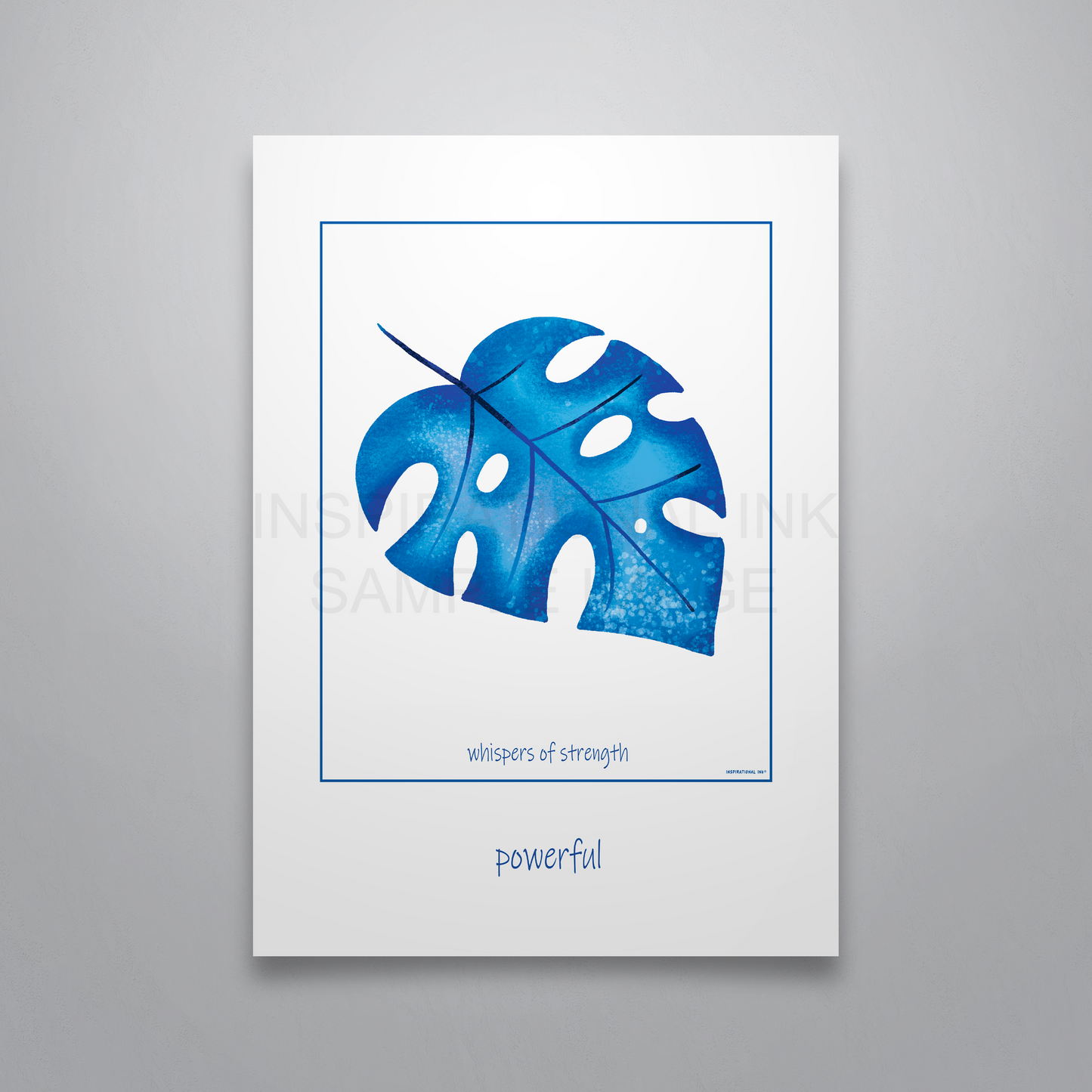 Powerful - Electric Blue