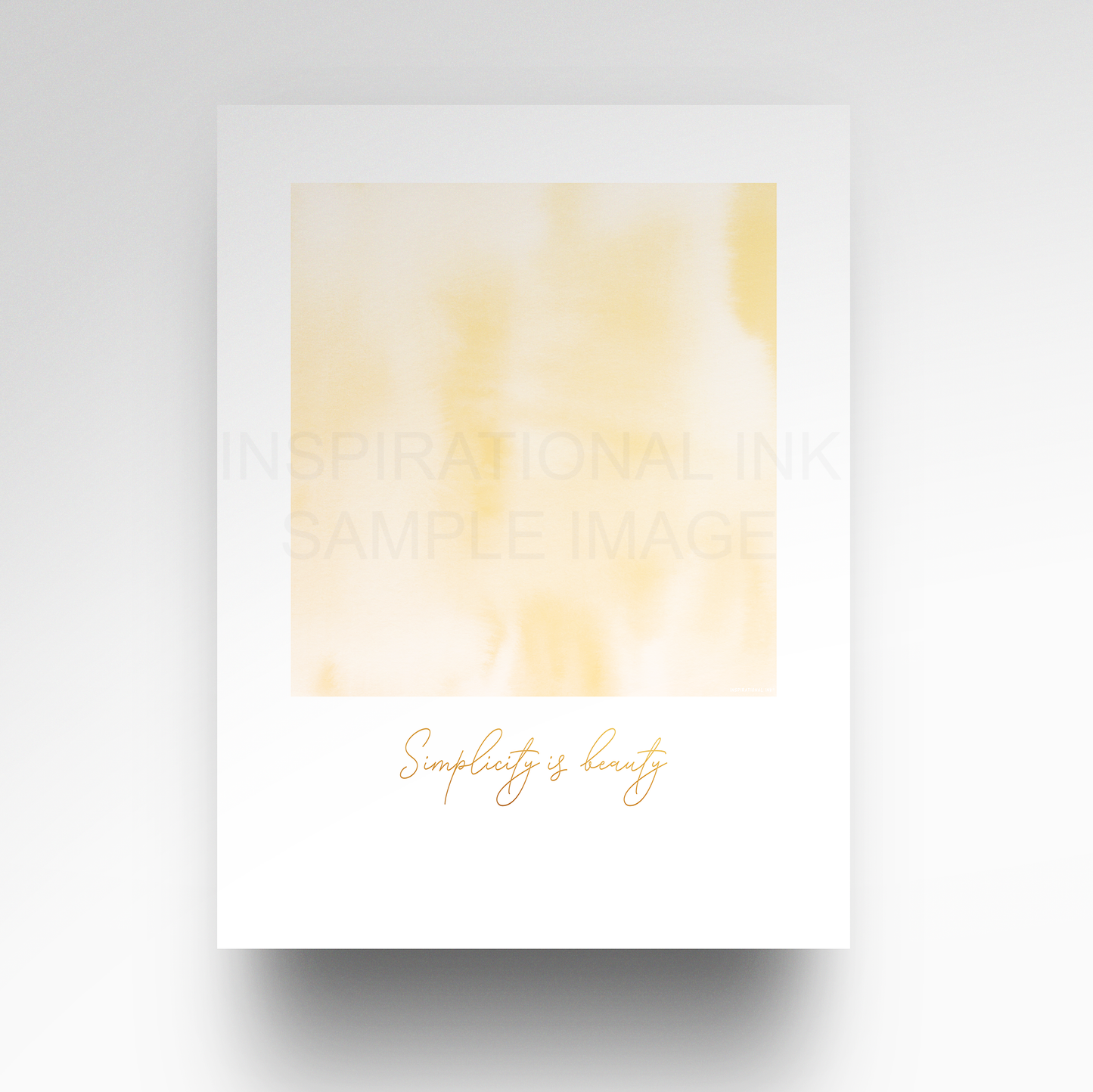 Simplicity Is Beauty - Buttermilk