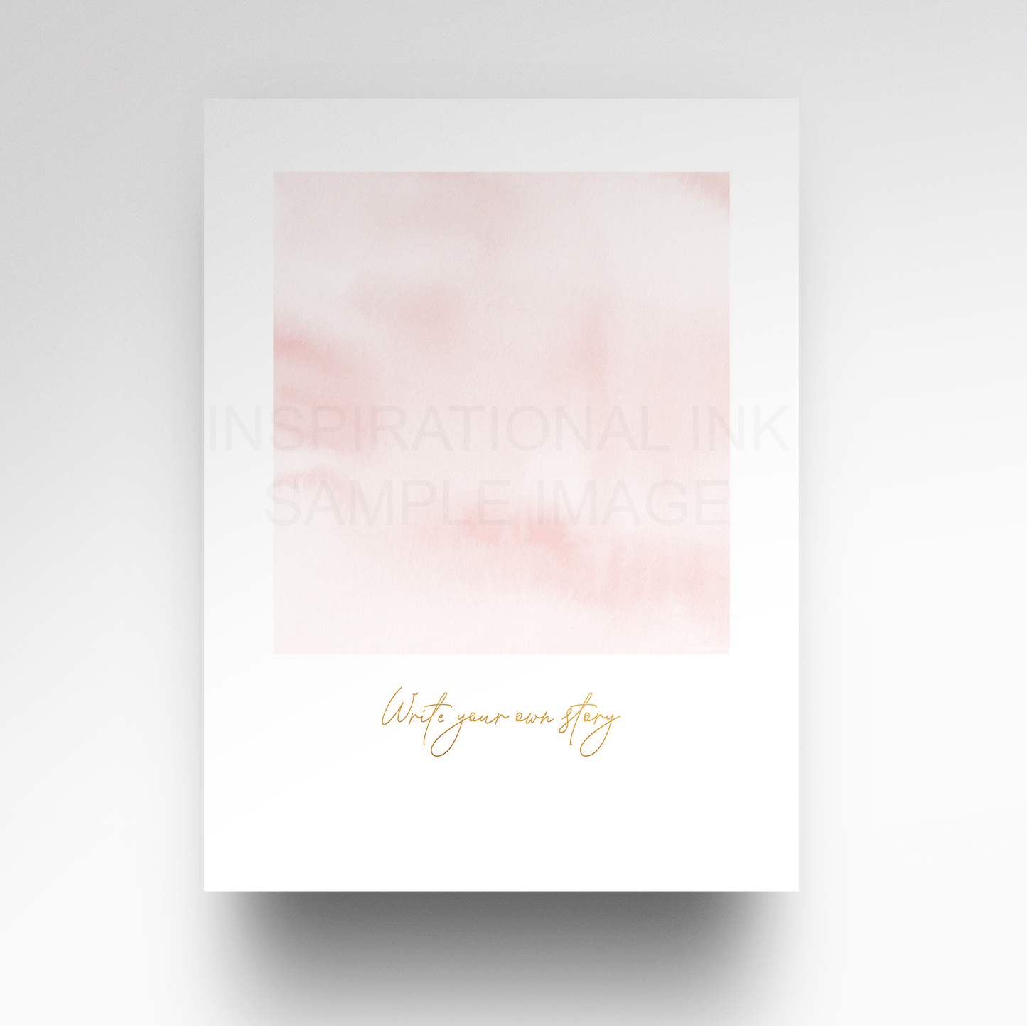 Write Your Own Story - Pink Champagne