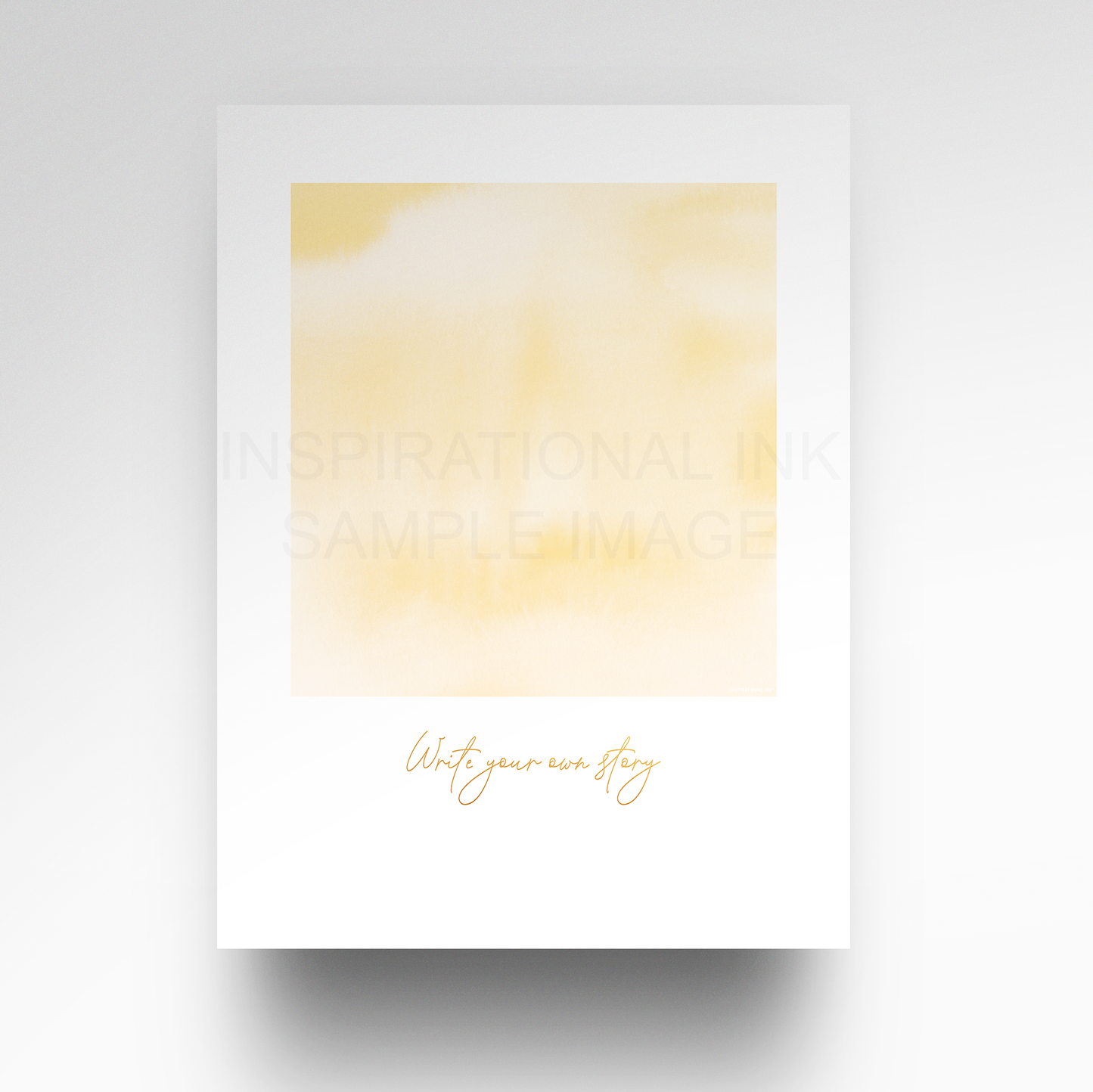 Write Your Own Story - Buttermilk