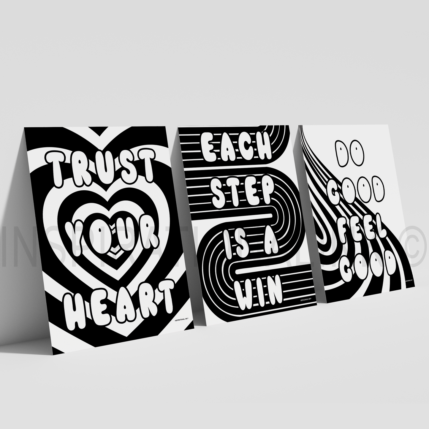 Black & White - Wall Art Bundle (Digital 3 Pack)