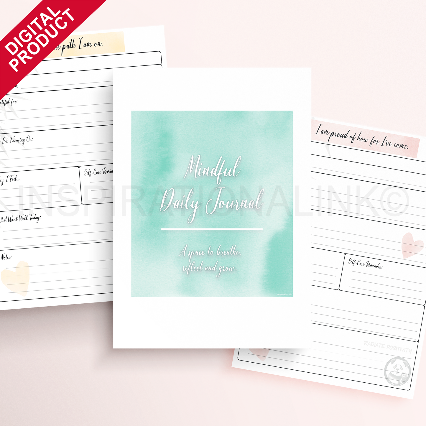 Mindful Daily Journal - With FREE Gift