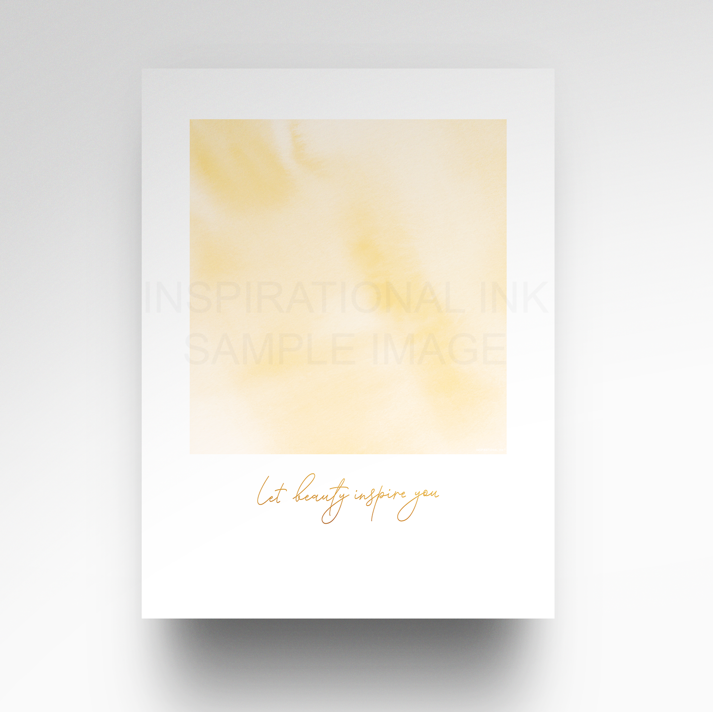 Let Beauty Inspire You - Buttermilk