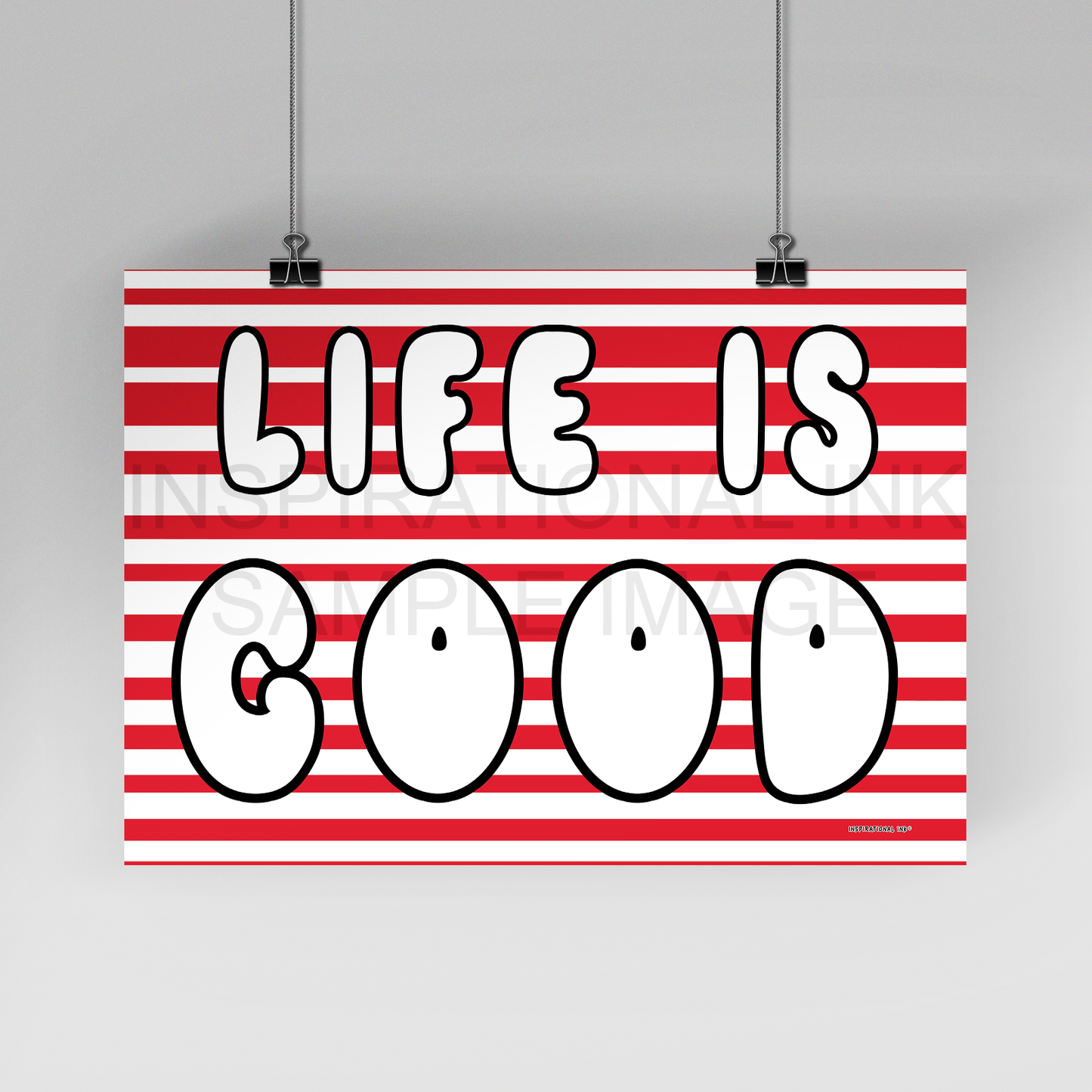 Life Is Good - Cherry Red