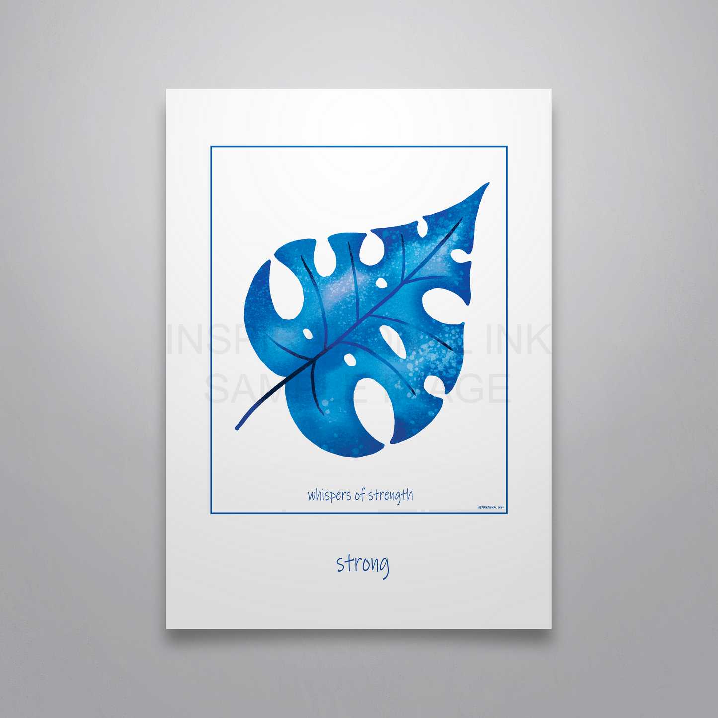 Strong - Electric Blue